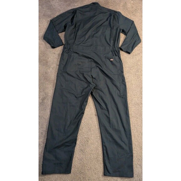 Dickies Temp Control Flex Performance Long Sleeve Navy Coveralls Men's 2XLT - Picture 2 of 7